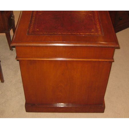 Original viktorianischer antiker Mahagoni Schreibtisch britisch ca 1900