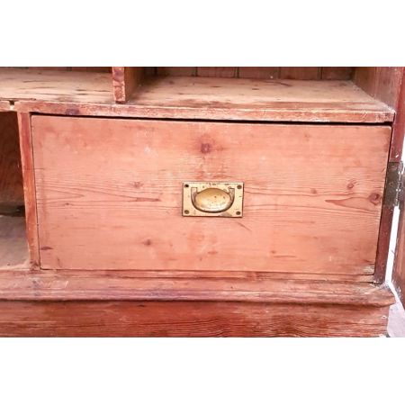 Viktorianischer antiker Kiefern Schrank Weichholz Kleiderschrank englisch ca 1850