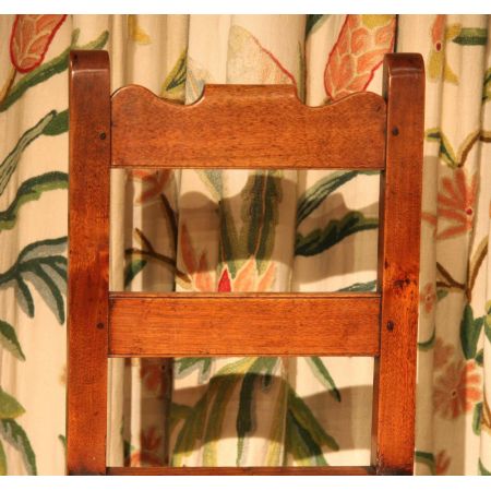 Paar antike original viktorianische Landhaus Stühle Eiche englisch ca 1850