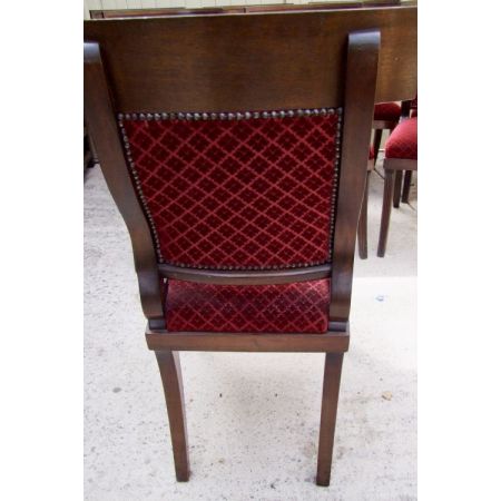 8 Stk. original antike Mahagoni Esszimmer Stühle englisch 1920