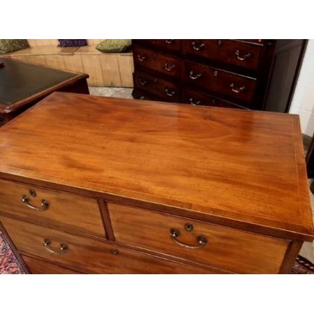 Original antike georgianische Mahagoni Kommode englisch ca 1810