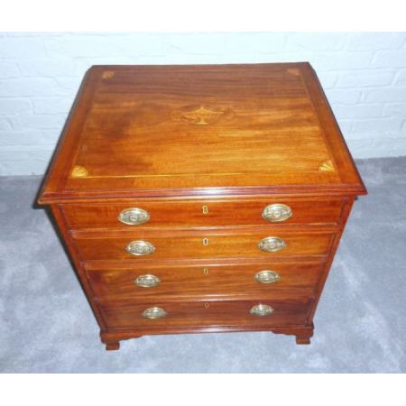 Georgianische original antike Mahagoni Kommode englisch ca 1800