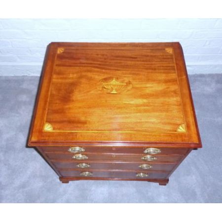 Georgianische original antike Mahagoni Kommode englisch ca 1800