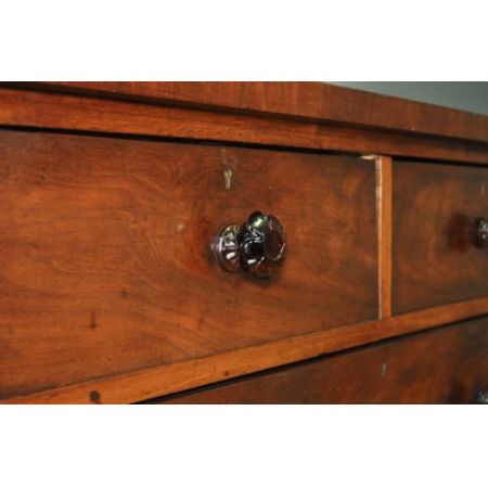 Kleine antike original viktorianische Mahagoni Kommode englisch ca 1850