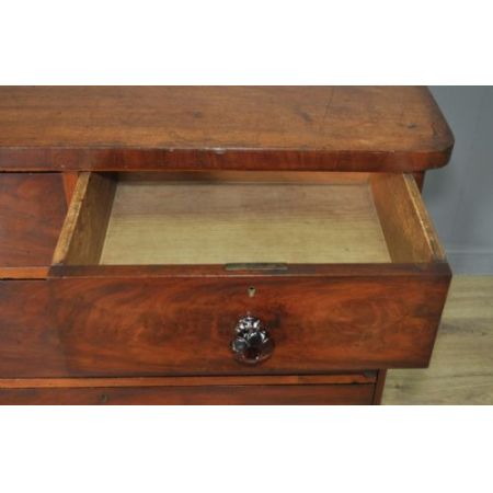 Kleine antike original viktorianische Mahagoni Kommode englisch ca 1850