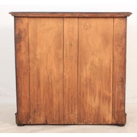 Original antike viktorianische Mahagoni Kommode britisch ca 1860