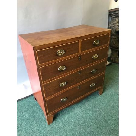 Kleine original antike Mahagoni Kommode englisch ca 1820