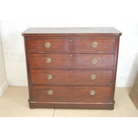 Georgianische original antike Mahagoni Kommode englisch ca 1800