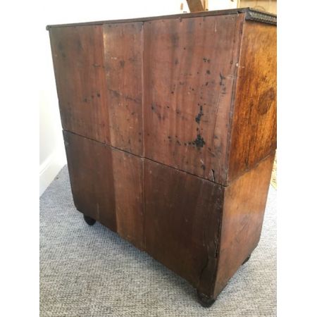 Kleine, original antike Teak Kolonialstil Kommode englisch 19 Jh