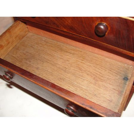 Georgianische original antike Mahagoni Kommode englisch ca 1820