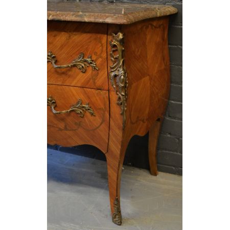 Original antike französische Kommode Massivholz ca 1910