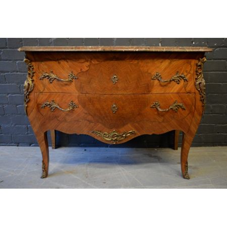 Original antike französische Kommode Massivholz ca 1910