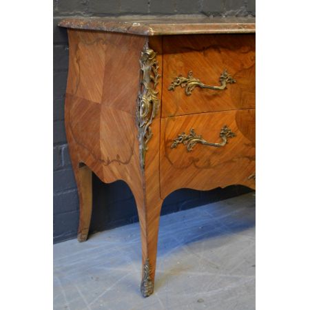 Original antike französische Kommode Massivholz ca 1910