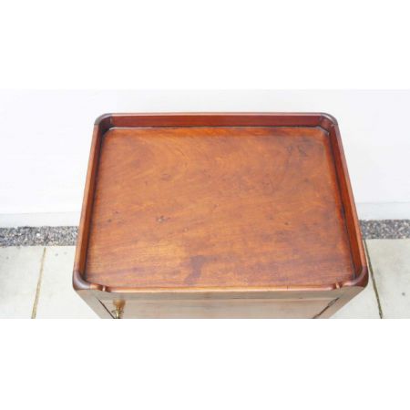 Original antiker georgianischer Mahagoni Beistelltisch englisch ca 1830