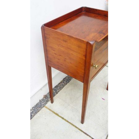 Original antiker georgianischer Mahagoni Beistelltisch englisch ca 1830