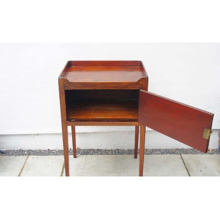 Original antiker georgianischer Mahagoni Beistelltisch englisch ca 1830