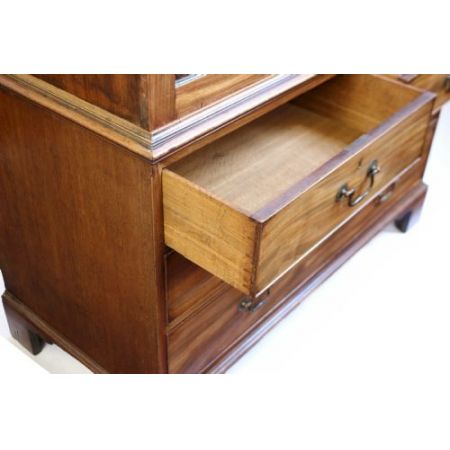 Hervorragender antiker georgianischer Mahagoni Kleiderschrank englisch ca 1770