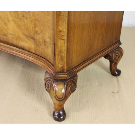 Faszinierendes antikes englisches Nussbaum Sideboard ca 1900