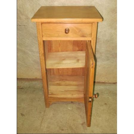 Antiker edwardianischer Weichholz Schrank Nachtschrank Kiefer ca 1890