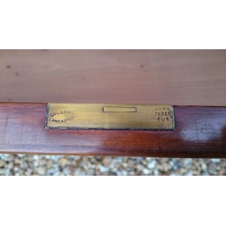 Edwardianischer englischer Mahagoni Linen Press Kleiderschrank original antik Gillows ca 1910