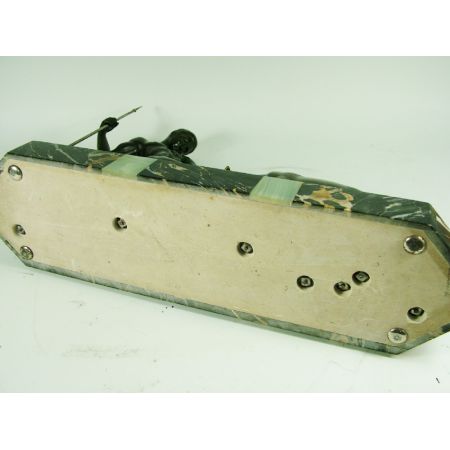 Schöne antike Art Deco Figur Bronze französisch "Jäger" von Kowas ca 1925