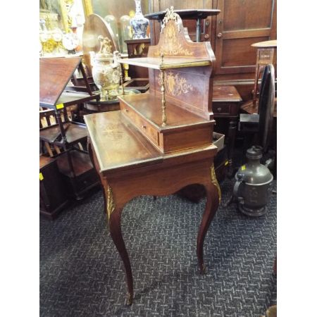 Wunderbarer antiker Schreibtisch Massivholz englisch ca 1880