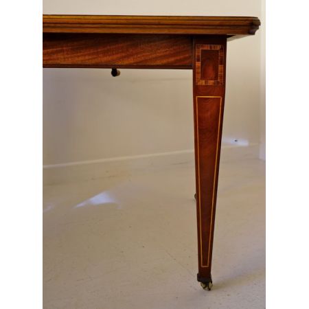 Original antiker Mahagoni Esstisch englisch erweiterbar ca 1900