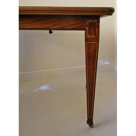 Original antiker Mahagoni Esstisch englisch erweiterbar ca 1900