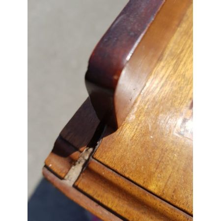 Edwardianischer original antiker Musikschrank Kommode englisch 1890