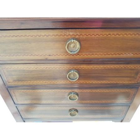 Edwardianischer original antiker Musikschrank Kommode englisch 1890