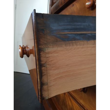 Viktorianische Antike Kiefern Kommode Schottisch ca 1850