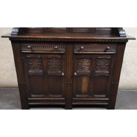 Fabelhaftes antikes Eichen Sideboard englisch 1920