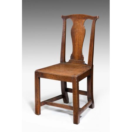 Großartige antike Landhaus Stühle Eiche Küchenstühle englisch ca 1760