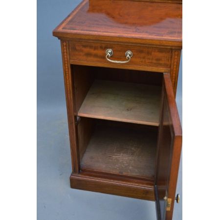 Edwardianischer original antiker Mahagoni Nachtschrank englisch ca 1900