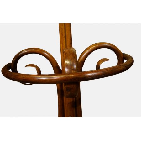 Fantastischer antiker Bugholz Kleiderständer englisch ca 1880