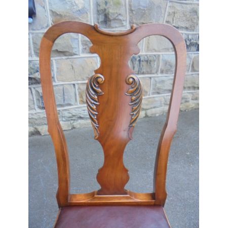 15 Stk original antike Nussbaum Stühle Küchenstühle englisch ca 1900