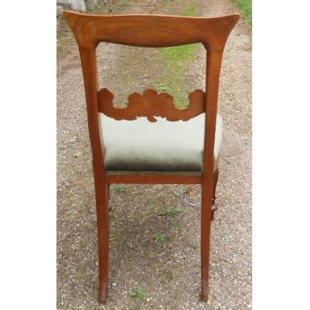 6 stk viktorianische englische Mahagoni Esszimmer Stühle antik ca 1850