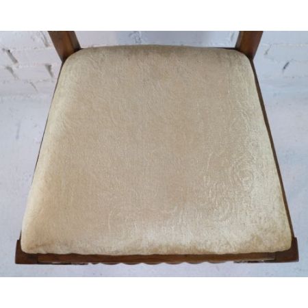 12 Stk jakobinische englische Esszimmerstühle Eiche original antik ca 1920