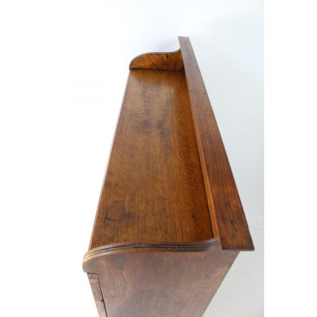 Englischer edwardianischer Eichen Bücherschrank antik ca 1890