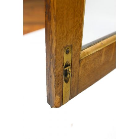 Englischer edwardianischer Eichen Bücherschrank antik ca 1890