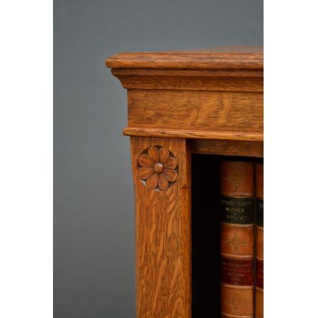 Viktorianisches Englisches Mahagoni Bücherregal ca 1880