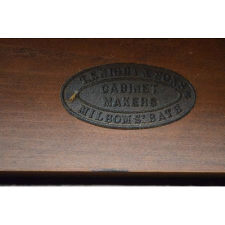 Viktorianisches Englisches Mahagoni Bücherregal ca 1880