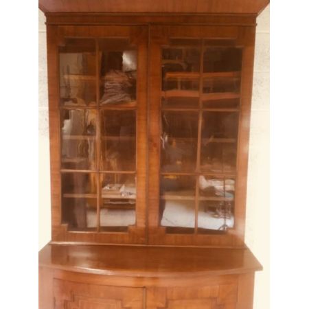 Original englisches Regency Mahagoni Bücherregal antik 1840