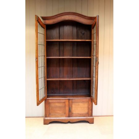 Original englischer Bücherschrank Eiche antik ca 1910