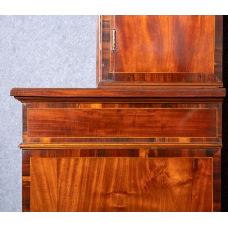 Antikes englisches Sheraton Revival Bücherregal ca 1900