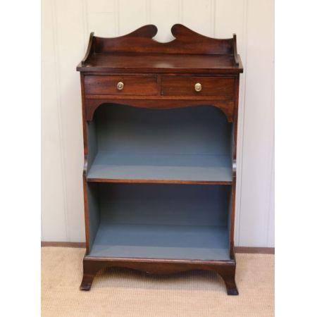 Edwardianisches Englisches Antikes Mahagoni Bücherregal ca 1910