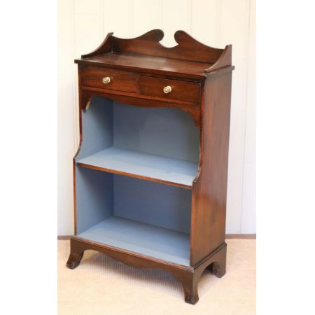 Edwardianisches Englisches Antikes Mahagoni Bücherregal ca 1910