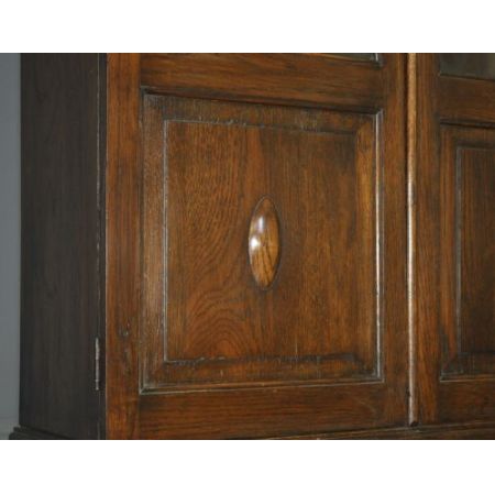 Englischer antiker Bücherschrank Eiche ca 1920