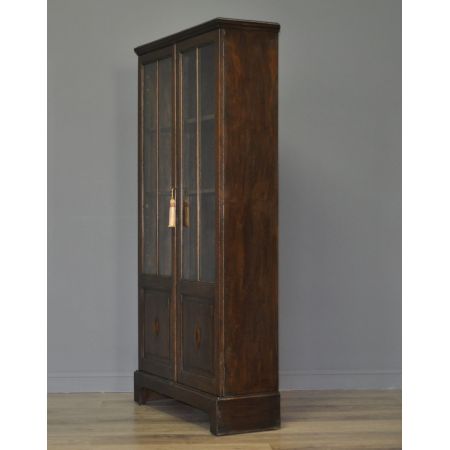 Englischer antiker Bücherschrank Eiche ca 1920