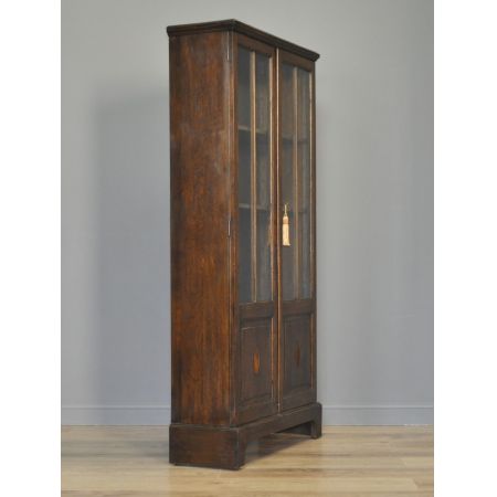 Englischer antiker Bücherschrank Eiche ca 1920